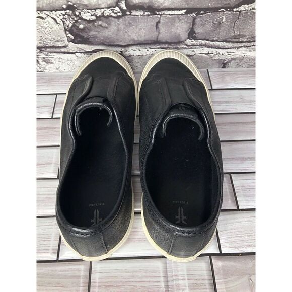 Frye Black Leather Slip On Comfort Casual Sneakers Shoes Women Sz 7M US/38EU - Picture 9 of 16
